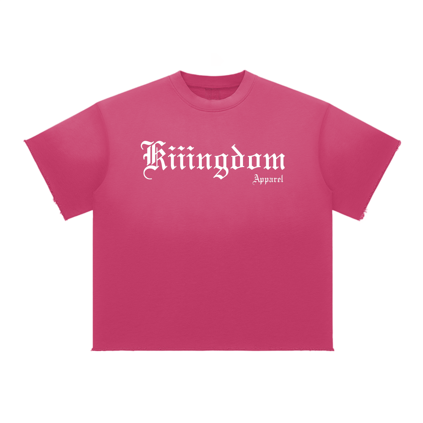 Sun Fade Raw Edge T-Shirt