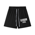 Mesh Drawstring Shorts
