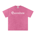 Queendom Washed Oversized Cotton T-Shirt