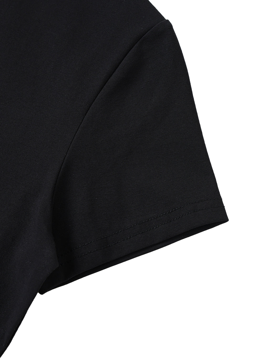 Queendom Essential Bodycon Crewneck T-Shirt